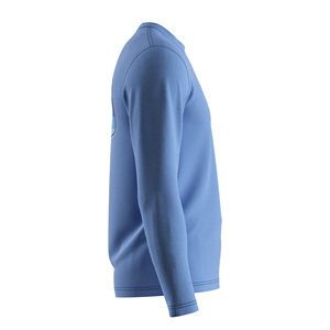 Chemise d'extérieur à manches longues pour homme UPF100+ légère et extensible avec logo sérigraphié pour la pêche et les voyages estivaux - Product Image 6