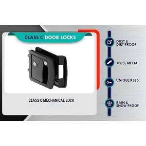Rv דלת מנעול החלפת מחלקה c campers מצלמת מכני latch - Product Image 4