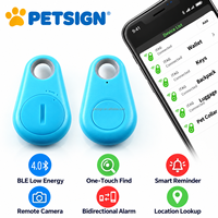 Traceur Bluetooth Petsign, localisateur intelligent anti-perte, localisateur de clés, traceur d'animaux, balise de localisation sans fil pour chiens, clés, portefeuille