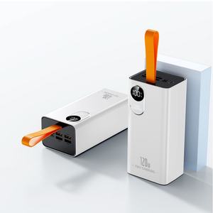 Batterie externe haute capacité 80000mAh 60000mAh, charge rapide 120W avec écran LED, quatre sorties USB, chargeur portable - Product Image 3