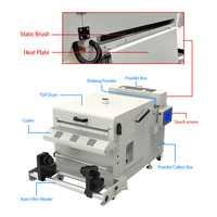 Machine automatique de saupoudrage A3 Plus et four pour imprimantes DTF à double tête ou de bureau
