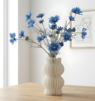 Vase à fleurs en papier nid d'abeille écologique Umiss avec aimant pour la décoration de la maison, luxe 14*H23