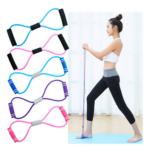 Hình 8 Latex Kháng Ban Nhạc Thân Thiện Với Môi Nhà Tập Thể Dục Yoga Pilates Thiết Bị Cho Phụ Nữ Vai & Trở Lại Tập Thể Dục - Product Image 5