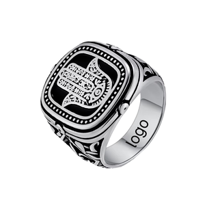 Anillo <span class=keywords><strong>de</strong></span> Acero Inoxidable Chapado en Oro <span class=keywords><strong>de</strong></span> 18K con Diseño Retro <span class=keywords><strong>de</strong></span> Mano <span class=keywords><strong>de</strong></span> Fátima para Hombre, Accesorio Tradicional <span class=keywords><strong>de</strong></span> Guardaespaldas para el Suroeste Asiático y Norteafricano - Product Image 1