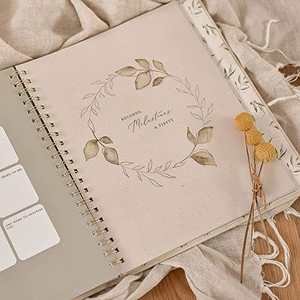 Planificateur personnalisé livre de grossesse souvenir cadeau quotidien enregistrement de mémoire bébé premier livre Journal maternité sexe jalon Journal - Product Image 4