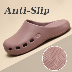 Zuecos de EVA antideslizantes para trabajo en hospitales, zapatos de enfermería ultraligeros, <span class=keywords><strong>calzado</strong></span> de jardín veterinario para dentista, nuevos zuecos médicos baratos - Product Image 4