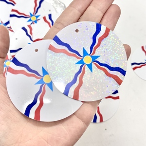 Paillettes rondes en vrac de différentes tailles en PVC pour la vente en gros. Paillettes en vrac de style assyrien. Pour l'habillement. - Product Image 4