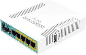 Mikr0t Ik <span class=keywords><strong>Routerboard</strong></span> HEX PoE RB960PGS Enrutador Gigabit Ethernet de 5 puertos - Product Image 2