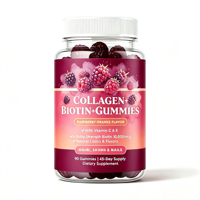 Gummies Nature Made Advanced pour les cheveux, la peau et les ongles, 90 gummies |   Complément alimentaire avec biotine et collagène