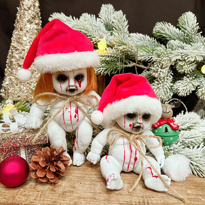Poupée zombie reborn d'horreur pour Noël et Halloween, accessoires de décoration, vente en gros - Product Image 1