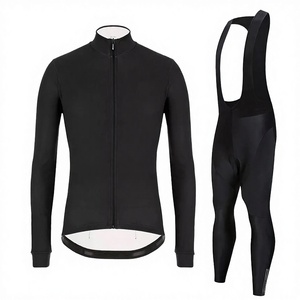 Men's Thermal Fleece Active Stretch 100% Polyester 220g Cycling Jersey Set Winter Racing Bike Suit for Mountain Cycling 2026 - Product Image 3