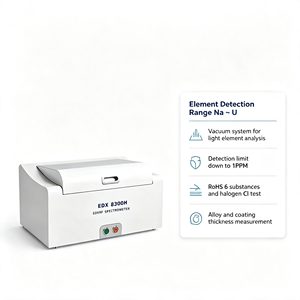Spectromètre EDXRF sous vide EDX 8300H, analyseur de fluorescence X pour revêtements d'alliages RoHS - Product Image 2