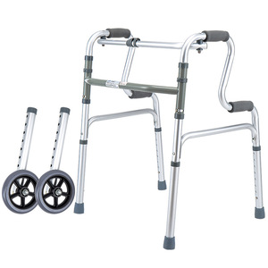 Walking Aid <b>Rollator</b> With Wheels For Elderly And Disabled Rehabilitation Support Lightweight Aluminum Frame CE Certified - Product Image 5
