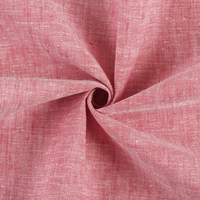 Tissu tissé léger teint en fil, couleur unie, 55 % lin 45 % coton, écologique, pour literie, garçons, hommes, femmes, enfants, formel – Meilleure vente