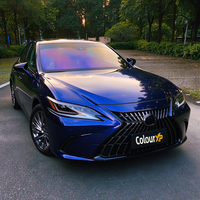 Film vinyle auto-cicatrisant TPU haute brillance couleur bleu pierre Danquan ColourXP pour protection de peinture automobile et changement de couleur