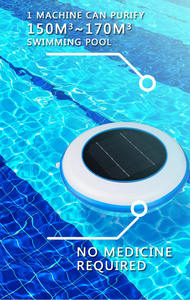 Ioniseur solaire pour piscine |   Ionisation cuivre-argent à haute efficacité |   Purificateur d'eau écologique sans chlore pour piscines - Product Image 5