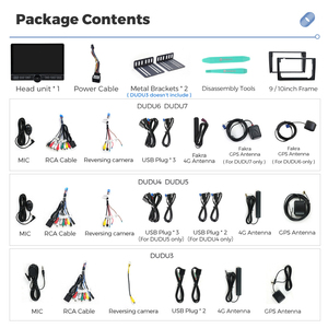 Radio MEKEDE A7870 DUDU7 12+512G con Video, Botones Inferiores, Pantalla <span class=keywords><strong>de</strong></span> 10.1 Pulgadas, Carplay, Auto para Universal Toyota Honda VW Hyundai <span class=keywords><strong>Nissan</strong></span> - Product Image 6