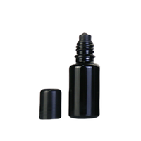 10ml 20ml 30ml 50ml 100ml Noir Cosmétique Paquet Soins de La Peau Roll on Dropper Spray Lotion Pompe Bouteilles En Verre