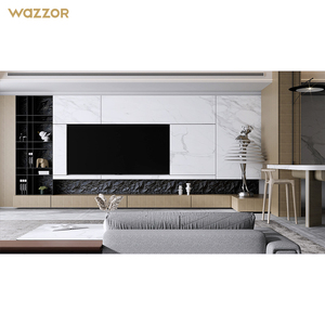Wazzor Factory Precio al por mayor Casa Perfiles de aluminio a prueba de huracanes Ventanas abatibles de vidrio - Product Image 4