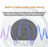 Haut-parleur de chevet sans fil Bluetooth 5.4 avec batterie intégrée, sortie 3W pour bruit blanc et audio – Offre Spéciale