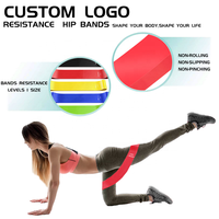 Banda de Resistencia de Látex Personalizada para Gimnasio en Casa, Deportes, Entrenamiento, Yoga y Ejercicio
