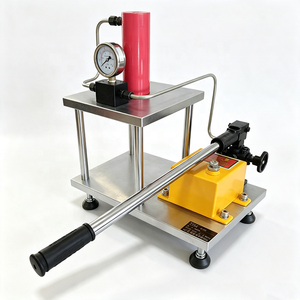 เครื่องอัดไฮดรอลิกแบบแมนนวล BTU-PM10 20MPa สำหรับการเตรียมตัวอย่างดินและสารละลาย |   เครื่องอัดผงในห้องปฏิบัติการ |   ระยะชัก 150 มม. - Product Image 1