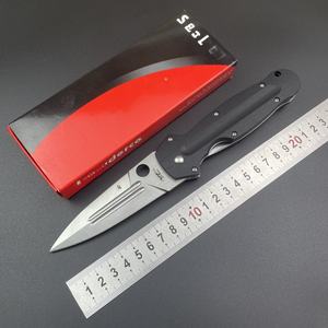 G10 manico <span class=keywords><strong>EDC</strong></span> dritto fuori dalla guaina all'aperto coltello ad alta durezza Wilderness sopravvivenza auto-difesa tattica coltello - Product Image 4