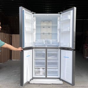 Cross Door 4 Fridge BLDC Air Cooled Frost Free <b>Refrigerator</b> 530L Grey Color 4 Door LG Fridge for Home - Product Image 3