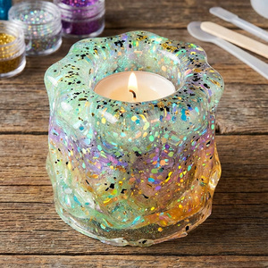 LEQU Happy And Fun Ensemble de 12 poudres scintillantes Fairy Tears pour la décoration des ongles, les loisirs créatifs et la décoration DIY - Product Image 5