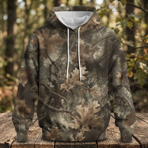Sudadera con Capucha para Hombre, Corte Regular, Transpirable, Resistente al Viento, Ecológica, de Algodón/Poliéster Tejido, Estilo Casual de Invierno, con Bolsillo - Product Image 3