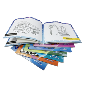 <span class=keywords><strong>Livre</strong></span> de coloriage personnalisé d'usine pour enfants <span class=keywords><strong>livre</strong></span> de <span class=keywords><strong>dessin</strong></span> animé mignon licorne cheval arc-en-ciel enfants livres de coloriage simples - Product Image 3
