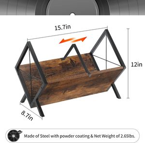 202405 support de stockage de porte-disque <span class=keywords><strong>vinyle</strong></span> assemblage rapide organisateur d'affichage de disque <span class=keywords><strong>vinyle</strong></span> - Product Image 2