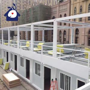 Nouveau produit fournisseur de la Chine panneau sandwich plat conteneur pour maison bas prix vente en gros maison préfabriquée dortoir bon marché - Product Image 3