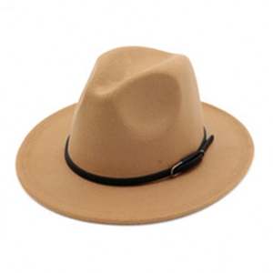 Chapeau Fedora en Laine pour Femme X3033, Classique, 100% Feutre de Laine, à Large Bord, Style Borsalino - Product Image 3