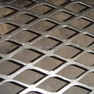 Plaque de métal expansé en acier à faible teneur en carbone à trous diamantés - Product Image 1