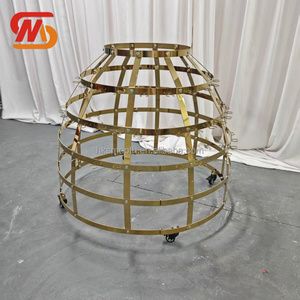 SMOOTH Customized Gold Wine Glass Holder Rack Display Shelf Holder Event Champagne Skirt - Product Image 4