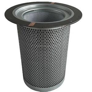 Mengma Neuf 42841247 Séparateur d'huile pour compresseur d'air industriel en fibre de verre, filtre à élément pour compresseurs à vis, argent - Product Image 4