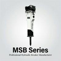 Equipo de Trituración de Minerales MSB600, Martillo Hidráulico para Excavadoras de 22-28 Toneladas ZX230 ZX240 ZX250, Accesorios y Repuestos