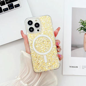 Caméra protection paillettes sans fil charge sublimation coque de téléphone pour <span class=keywords><strong>iphone</strong></span> 11 12 13 <span class=keywords><strong>pro</strong></span> <span class=keywords><strong>max</strong></span> <span class=keywords><strong>14</strong></span> 15 16 - Product Image 3