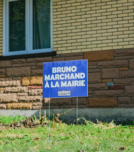 Panneau de jardin personnalisé double face avec impression UV, design léger et écologique, résistant à l'eau et aux UV, personnalisable - Product Image 1