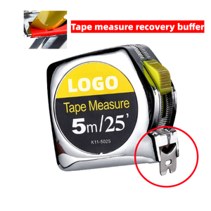 Ruban à mesurer de haute précision, grand format, impérial et métrique, en acier, avec logo personnalisé - Product Image 2