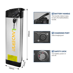Boîtier universel pour batterie de vélo électrique 36V 48V 15.6Ah 18Ah 21Ah avec port USB et BMS 20A pour conversion de vélo électrique urbain - Product Image 5