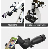 Adaptor Ponsel Pintar Universal ML-UA8 untuk Lampu Celah, Mikroskop Bedah, Teleskop, dan Biomikroskop