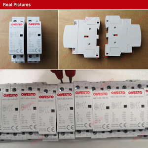 <span class=keywords><strong>ONESTO</strong></span> AC 230V 400V 2NO 1NO + 1NC 3NC 4NO Contactor modular eléctrico AC Contactor modular de tipo automático 63A Contactor doméstico - Product Image 5