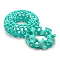 Best-seller transfrontalier : Cachette pour poissons et crevettes en PLA imprimé en 3D, forme anneau/onde, style moderne minimaliste