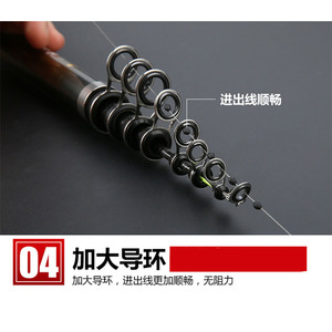 Nuevo Anillo Guía Angular de Ojo Grande para Cañas de Pescar Modificadas, Anillo Guía de Cerámica para Caña de Mar, Lanzamiento Largo, Anzuelo, Guía de Línea de Acero Inoxidable - Product Image 3
