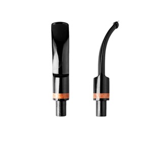 Muxiang Wooden Pipe Mouthpiece Briarwood Ring Bent Type Tobacco Pipe Accessories - Product Image 5