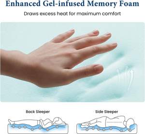 Healthy King Queen Roll Hotel Latex <span class=keywords><strong>Mlily</strong></span> Pillow Top en una caja de espuma Cama individual de alta calidad Colchón de resorte de memoria de tamaño completo - Product Image 4