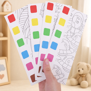 <span class=keywords><strong>Livre</strong></span> de peinture à l'aquarelle Princesse Adorable, 12 feuilles, pour enfants, à peindre avec un pinceau, pour filles, fête, école, cadeau de vacances, pour tout-petits de 3 ans - Product Image 3