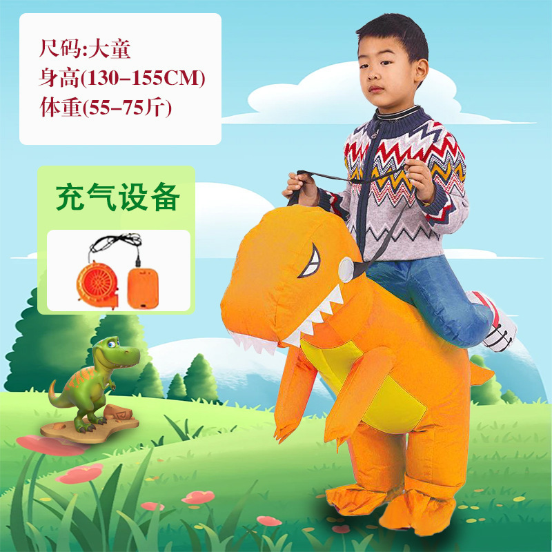 Orange dinosaur-big boy